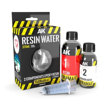 AK - Resin Water 2 - Components Epoxy Resin - 375 ml