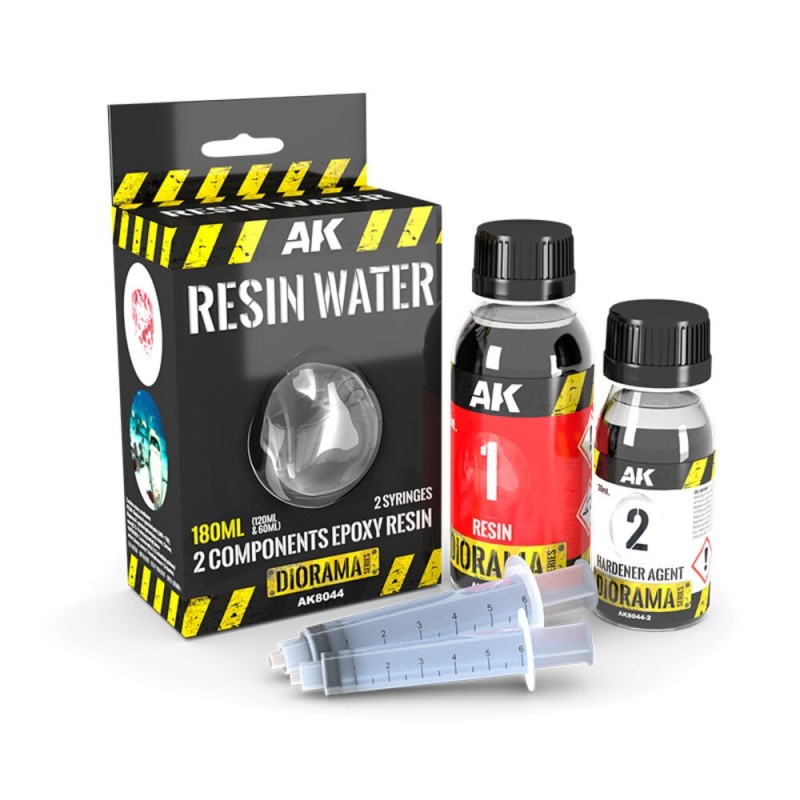 AK - Resin Water 2 - Components Epoxy Resin - 180 ml