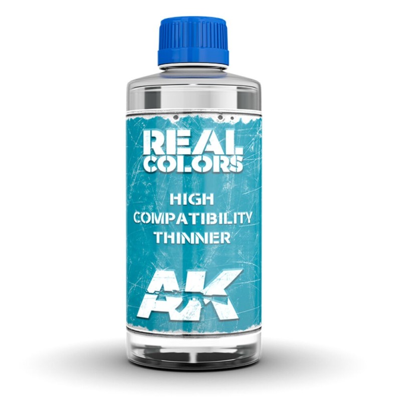 AK - Peinture Real Colors : High Compatibility Thinner - 400 ml