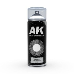 AK - Peinture en spray : Great White Base - 150 ml