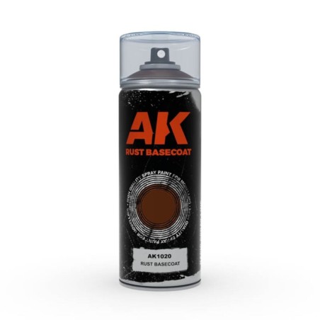AK - Peinture en spray : Rust Basecoat - 150 ml