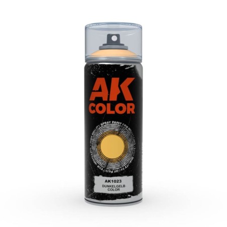 AK - Peinture en spray : Dunkelgelb color - 150 ml