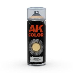 AK - Peinture en spray : Sand Yellow - 150 ml