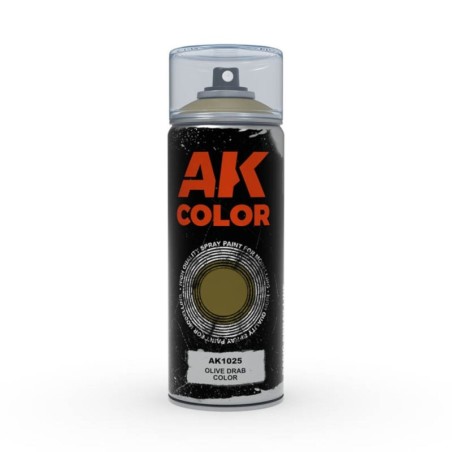 AK - Peinture en spray : Olive Drab color - 150 ml