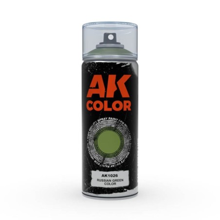 AK - Peinture en spray : Russian Green color - 150 ml