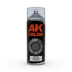 AK - Peinture en spray : Panzergrey (Dunkelgrau) color - 150 ml