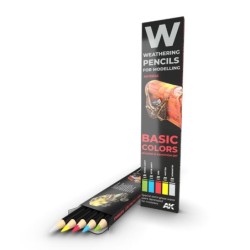 AK - Crayon aquarellable Weathering : Basics
