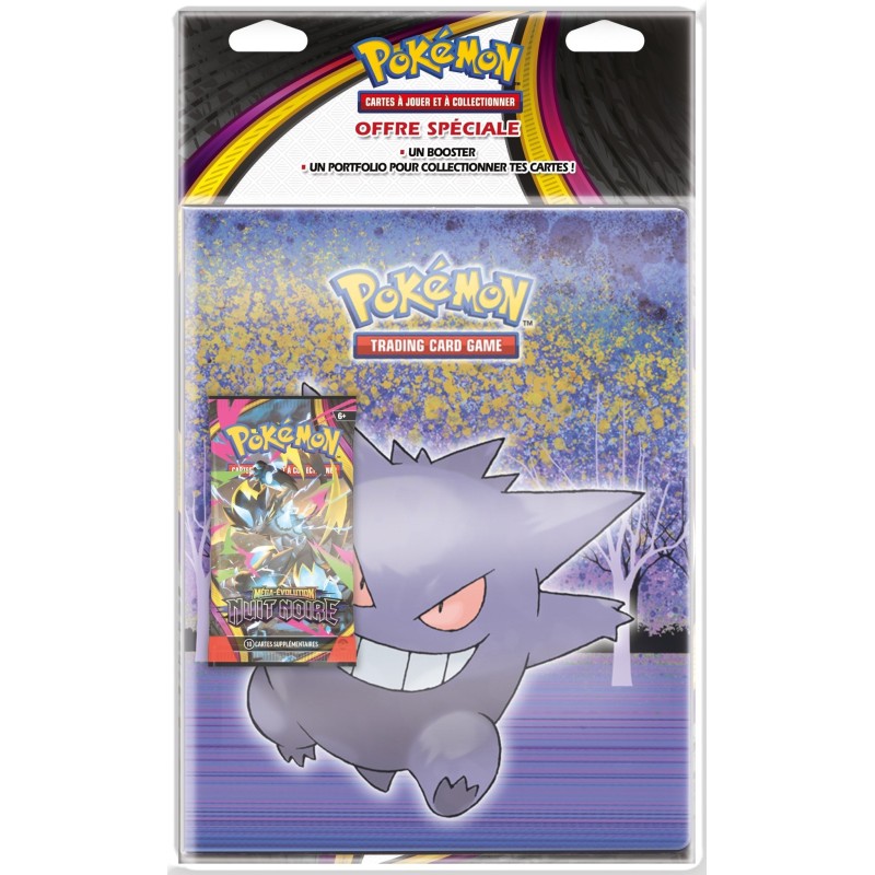 Pokémon - Portfolio avec 1 booster Nuit Noire - Français
