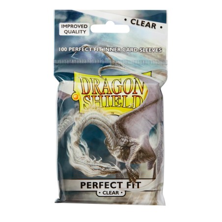 Dragon Shield - Sleeves Perfect Fit Standard - Clear