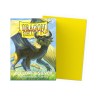 Dragon Shield - 100 Sleeves Standard Dual Matte - Yellow & Silver