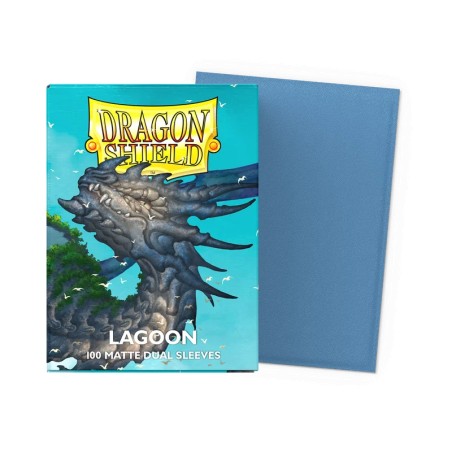 Dragon Shield - 100 Sleeves Standard Dual Matte - Lagoon
