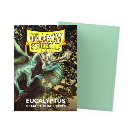 Dragon Shield - 100 Sleeves Standard Dual Matte - Eucalyptus