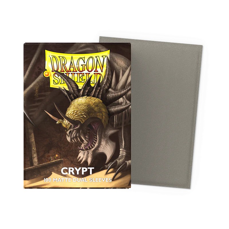 Dragon Shield - 100 Sleeves Standard Dual Matte - Crypt