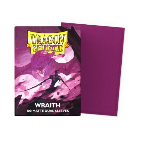 Dragon Shield - 100 Sleeves Standard Dual Matte - Wraith