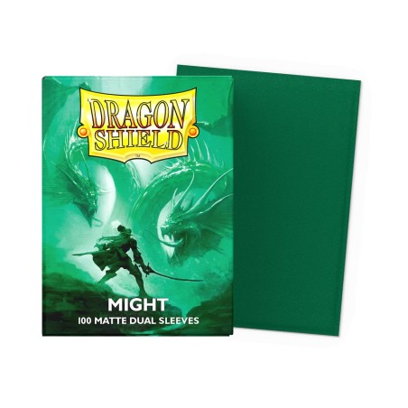 Dragon Shield - 100 Sleeves Standard Dual Matte - Might
