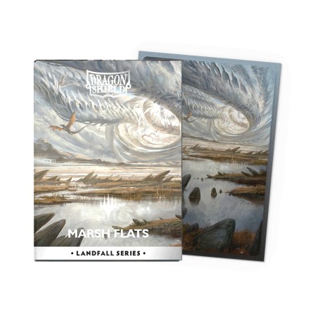 Dragon Shield x MTG - Art Sleeves Dual Matte - Landfall Serie : Marsh Flats
