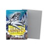 Dragon Shield - 60 Sleeves Japanese Size Matte - Argent