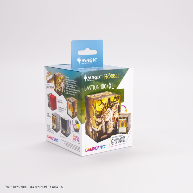 Gamegenic - Boîte de rangement Bastion 100+ XL - MTG Hobbit : The Great Goblin