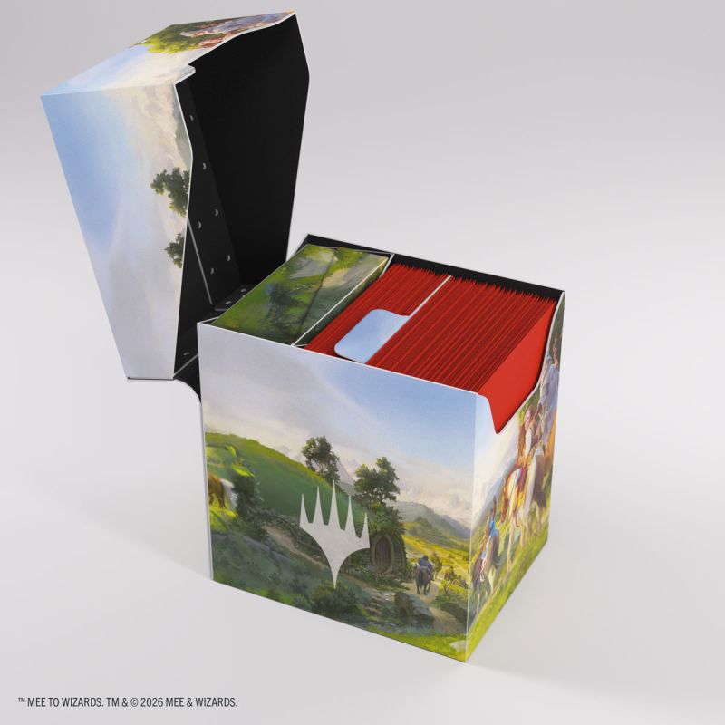 Gamegenic - Boîte de rangement Bastion 80+ XL - MTG Hobbit : Leaving Hobbiton