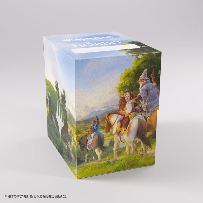 Gamegenic - Boîte de rangement Bastion 80+ XL - MTG Hobbit : Leaving Hobbiton
