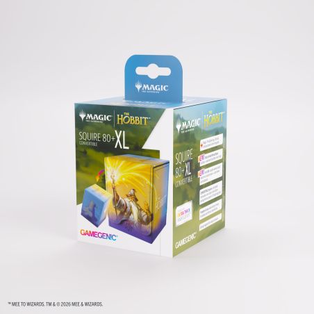Gamegenic - Boîte de rangement Squire 80+ XL - MTG Hobbit : Gandalf