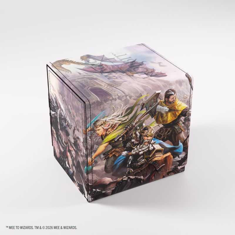Gamegenic - Boîte de rangement Sidekick Pro 100+ XL - MTG Hobbit : 5 Armies
