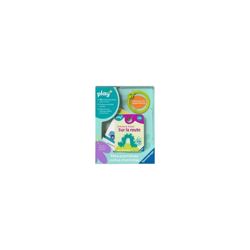Play+ - Mes premières cartes d'activités: Cherche et trouve sur la route