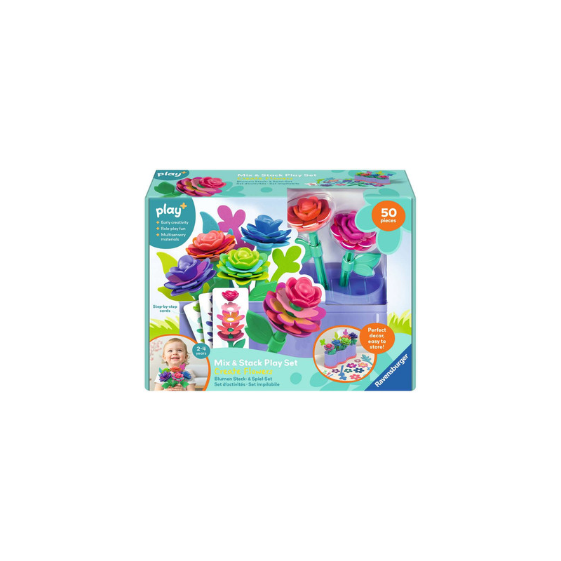 Play+ - Set d’activités : Mon petit atelier floral
