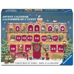 Puzzle - Calendrier de l'avant 2026 : Noël à la maison - 24x56p.