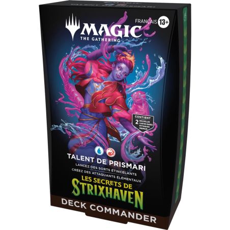 Magic - Deck Commander Les secrets de StrixHaven : Talent de Prismari - Français