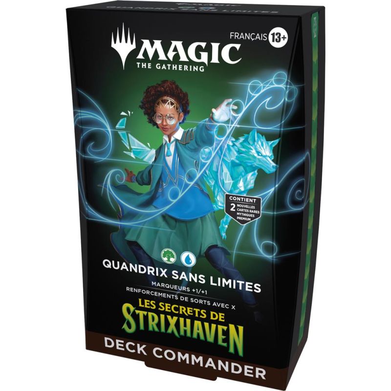 Magic - Deck Commander Les secrets de StrixHaven : Quandrix sans limites - Français
