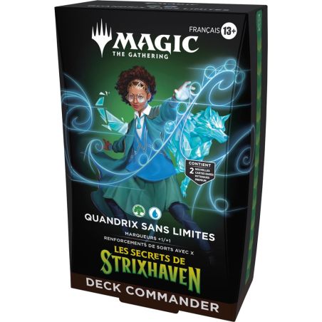 Magic - Deck Commander Les secrets de StrixHaven : Quandrix sans limites - Français
