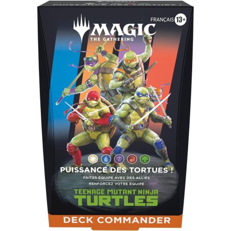 Magic - Deck Commander Les Tortues Ninjas : Puissance des tortues ! Français