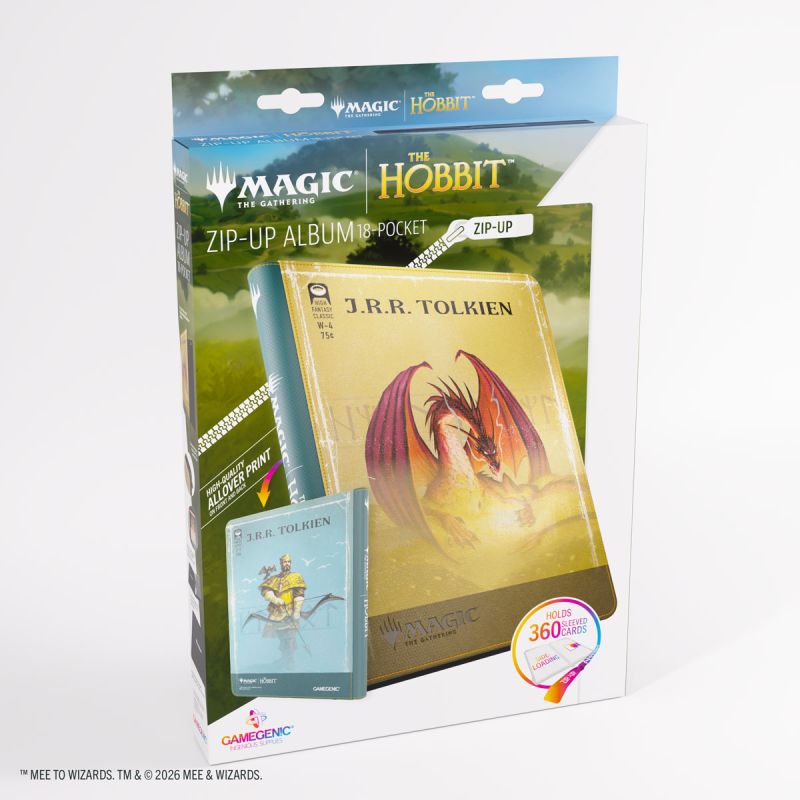 Gamegenic - Album Zip-Up 18 pochettes - MTG Hobbit : Splendor