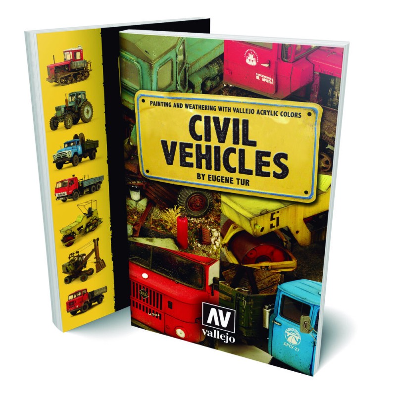 Vallejo - Livre : Civil Vehicles By Eugene Tur