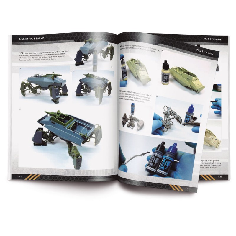 Vallejo - Livre : Mechanic Realms English