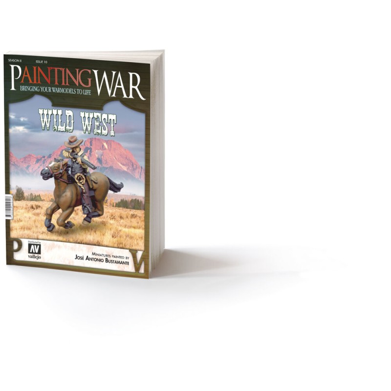 Vallejo - Livre : Painting War Wild West Englis