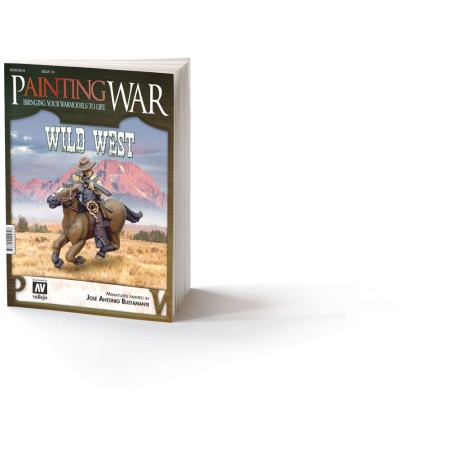 Vallejo - Livre : Painting War Wild West Englis