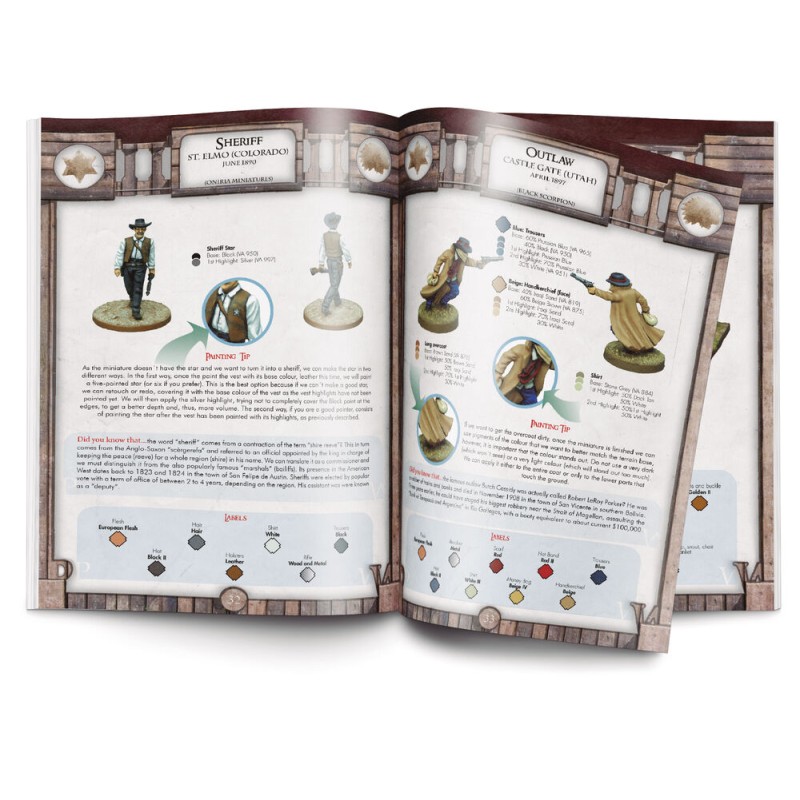 Vallejo - Livre : Painting War Wild West Englis