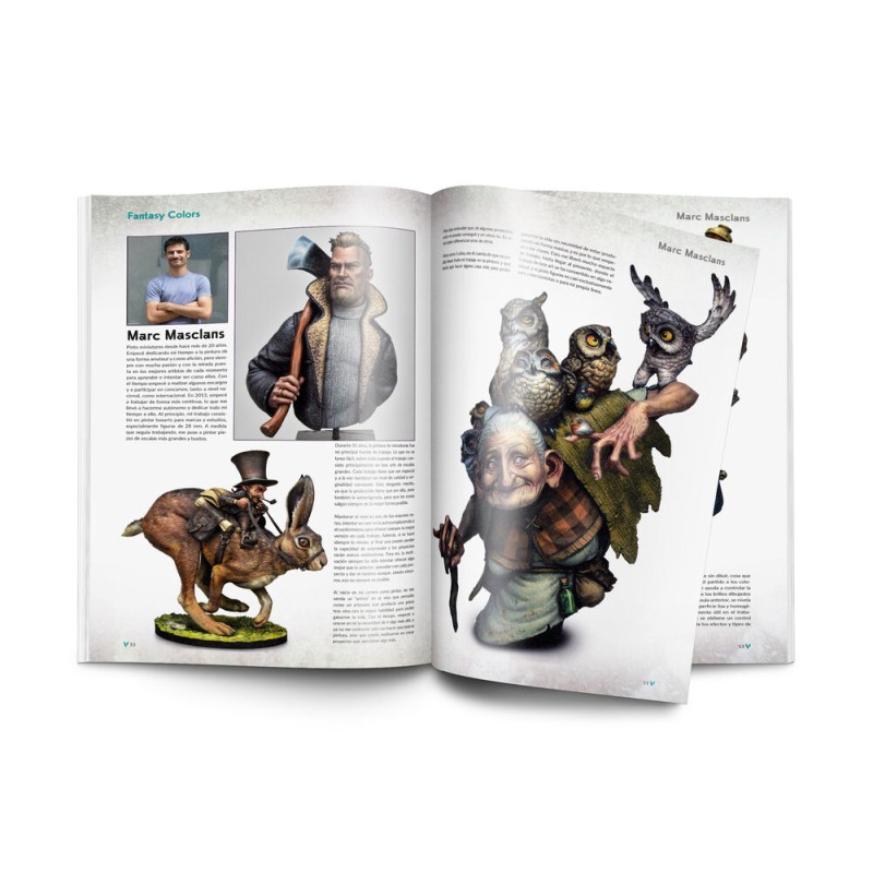 Vallejo - Livre : Fantasy Colors Spanish