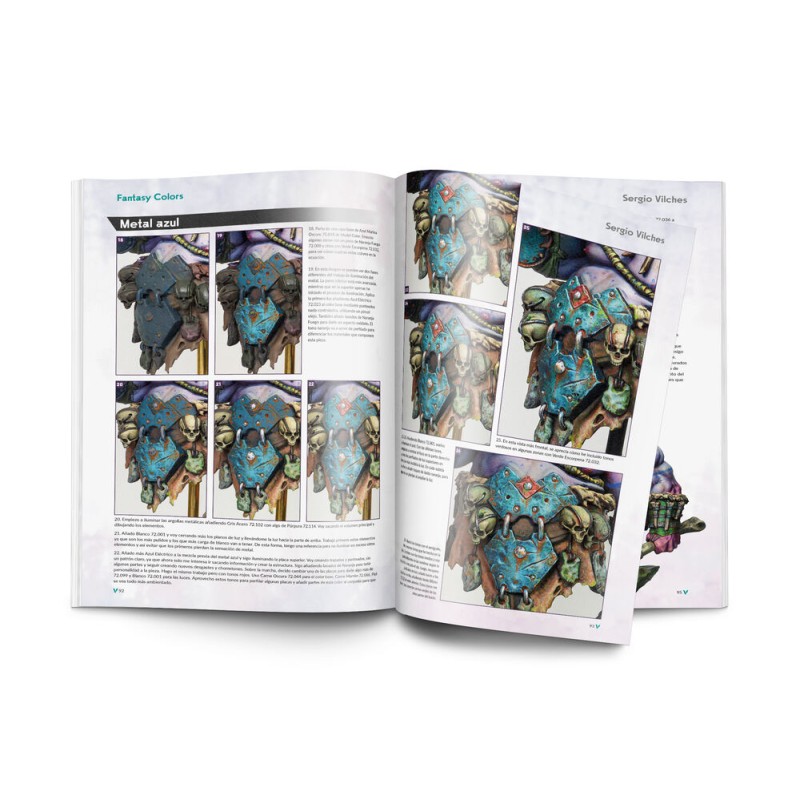 Vallejo - Livre : Fantasy Colors Spanish