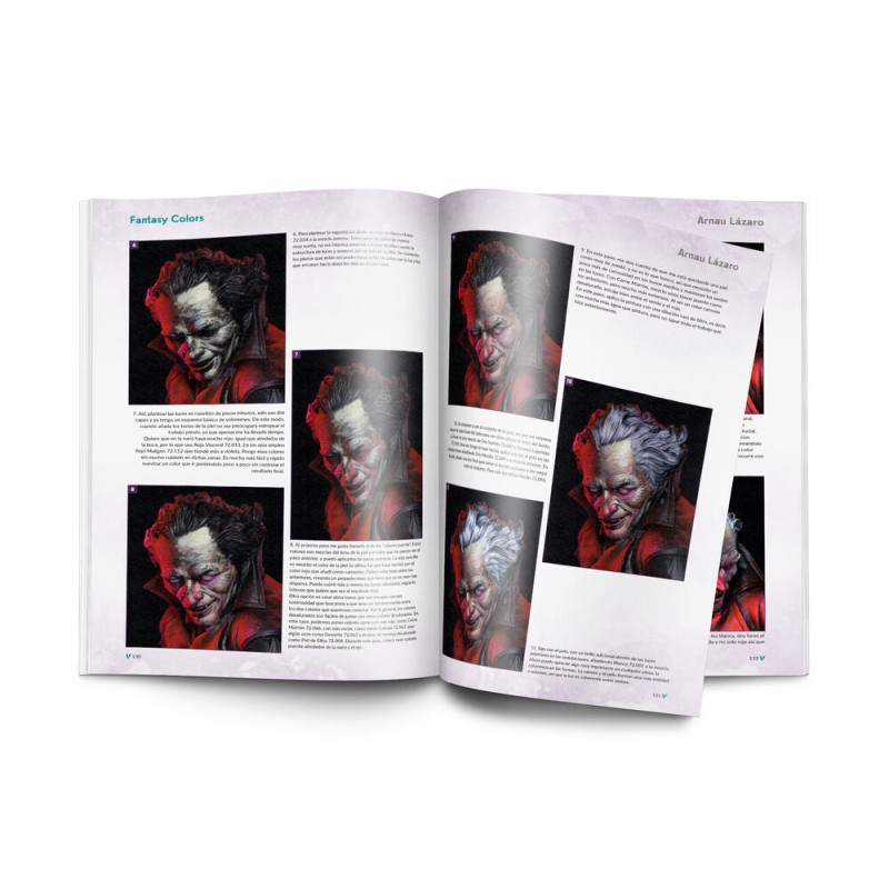 Vallejo - Livre : Fantasy Colors Spanish