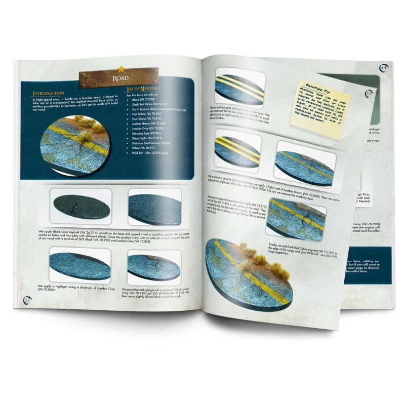 Vallejo - Livre : Painting War Bases English