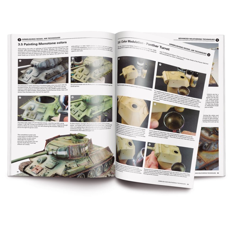 Vallejo - Aérographe / Accessoire : Airbrush And Weathering Techn