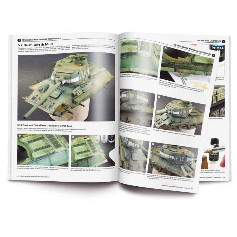 Vallejo - Aérographe / Accessoire : Airbrush And Weathering Techn