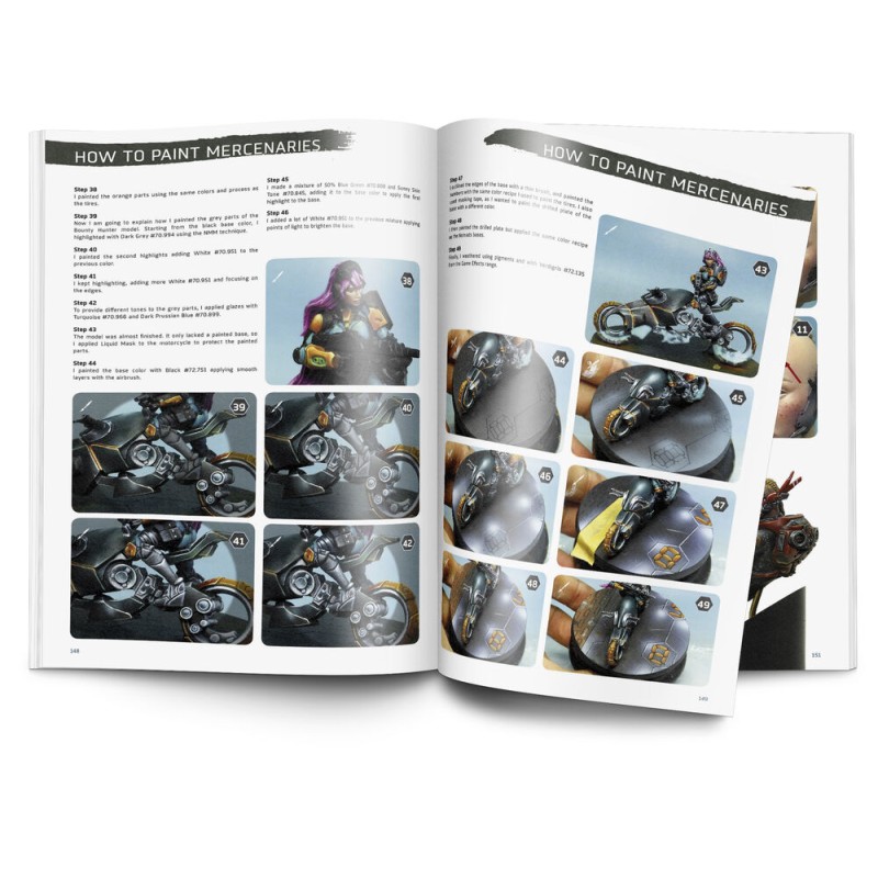Vallejo - Livre : Painting Miniatures A.giralde