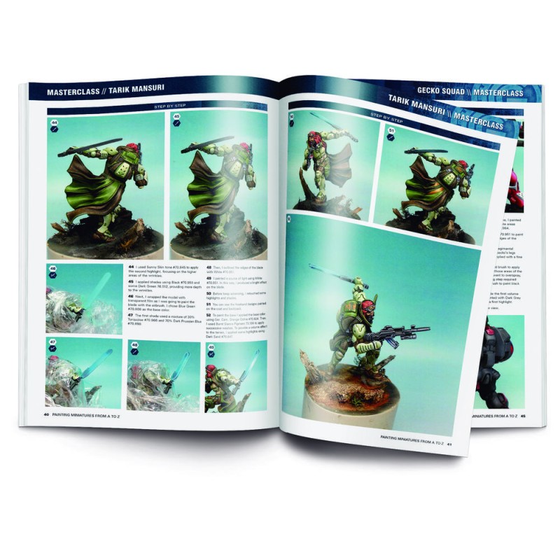 Vallejo - Livre : Painting Miniatures A.giralde