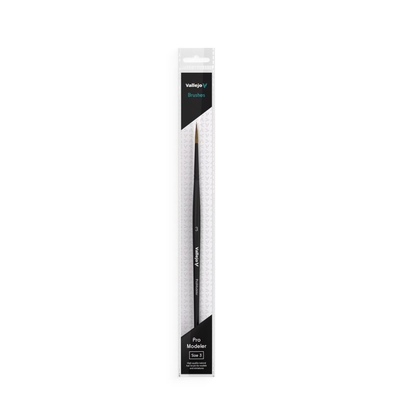 Vallejo - Pinceau : Natural Hair Round Brush No.