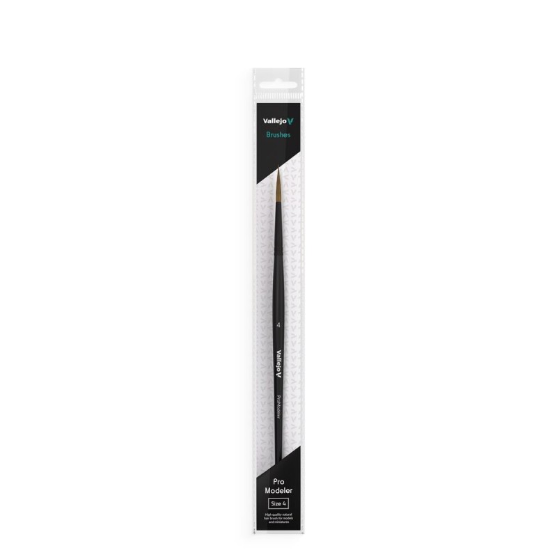 Vallejo - Pinceau : Natural Hair Round Brush No.