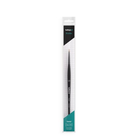 Vallejo - Pinceau : Round Synthetic Brush No. 3/0